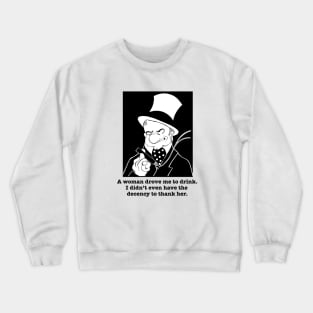 W.C. FIELDS FAN ART Crewneck Sweatshirt